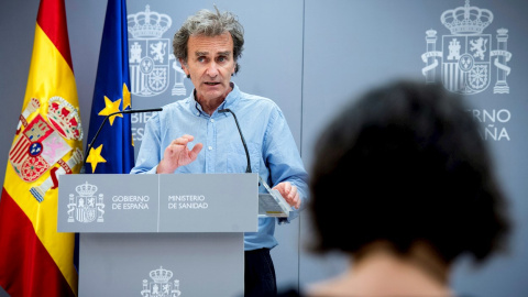 El director del Centro de Emergencias y Alertas Sanitarias, Fernando Simón. EFE/Luca Piergiovanni El director del Centro de Emergencias y Alertas Sanitarias, Fernando Simón. EFE/Luca Piergiovanni