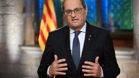 El president de la Generalitat, Quim Torra. Jordi Bedmar. El president de la Generalitat, Quim Torra. Jordi Bedmar.