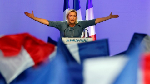 La ultraderechista francesa Marine Le Pen en una foto de archivo. - REUTERS La ultraderechista francesa Marine Le Pen en una foto de archivo. - REUTERS