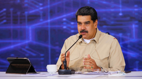 El presidente de Venezuela, Nicolás Maduro, durante un discurso en Caracas, Venezuela. /EFE El presidente de Venezuela, Nicolás Maduro, durante un discurso en Caracas, Venezuela. /EFE