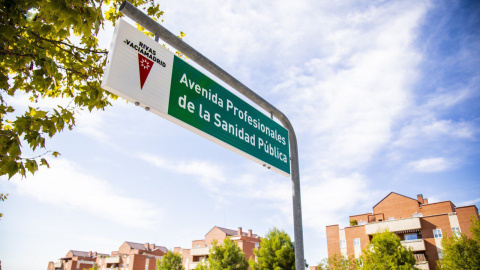 El ayuntamiento de Rivas (Madrid) elimina del callejero la avenida Juan Carlos I. / Twitter Pedro del Cura El ayuntamiento de Rivas (Madrid) elimina del callejero la avenida Juan Carlos I. / Twitter Pedro del Cura