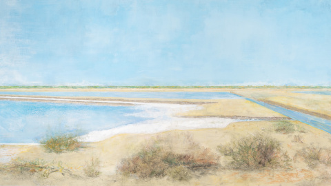 'La Sal, Salinas de Bonanza, Sanlúcar de Barrameda', de Carmen Laffón.- CAAC 'La Sal, Salinas de Bonanza, Sanlúcar de Barrameda', de Carmen Laffón.- CAAC