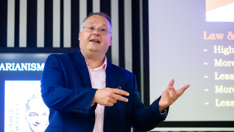 El politòleg Cas Mudde. El politòleg Cas Mudde.