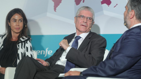 El presidente de Renfe, Isaías Táboas, en las jornada sobre la liberalización ferroviaria. E.P./Jesús Hellín El presidente de Renfe, Isaías Táboas, en las jornada sobre la liberalización ferroviaria. E.P./Jesús Hellín
