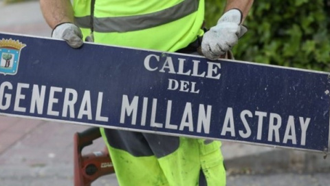 Varios tribunales han avalado la permanencia de vestigios franquistas en los callejeros mediante tretas jurídicas de ayuntamientos / EP Varios tribunales han avalado la permanencia de vestigios franquistas en los callejeros mediante tretas jurídicas de ayuntamientos / EP