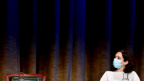 La presidenta de la Comunidad de Madrid, Isabel Díaz Ayuso. EFE La presidenta de la Comunidad de Madrid, Isabel Díaz Ayuso. EFE