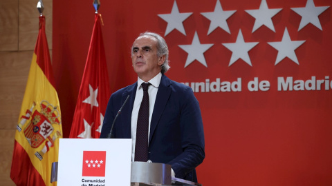 El consejero de Sanidad de la Comunidad de Madrid, Enrique Ruiz Escudero. - EFE