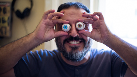 Antonio Martínez Ron, autor de 'El ojo desnudo' Antonio Martínez Ron, autor de 'El ojo desnudo'