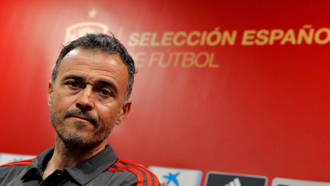 Luis Enrique, en rueda de prensa con la selección española. | EFE Luis Enrique, en rueda de prensa con la selección española. | EFE