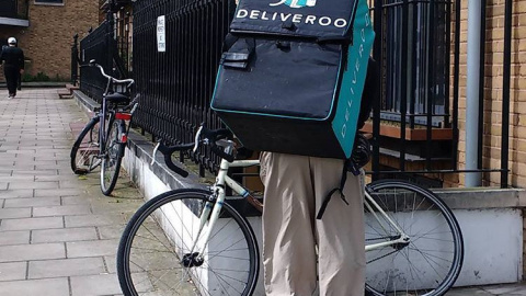 Repartidor de Deliveroo Repartidor de Deliveroo