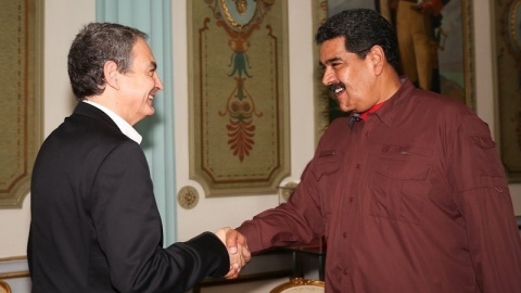 José Luis Rodríguez Zapatero y Nicolás Maduro /EUROPA PRESS José Luis Rodríguez Zapatero y Nicolás Maduro /EUROPA PRESS