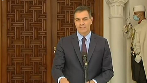 El presidente del Gobierno, en una rueda de prensa. / CAPTURA El presidente del Gobierno, en una rueda de prensa. / CAPTURA