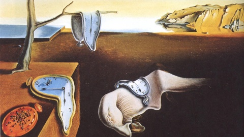 “La persistencia de la memoria”, pintado por Salvador Dalí en 1931.
