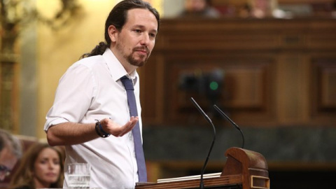 Pablo Iglesias en el Congreso /EUROPA PRESS Pablo Iglesias en el Congreso /EUROPA PRESS