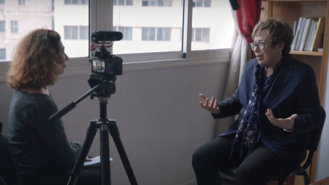 Entrevista a la exministra Nouzha Skalli de Marruecos. Entrevista a la exministra Nouzha Skalli de Marruecos.