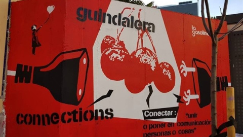 Grafiti del espacio cultural La Gasolinera en Madrid. / EUROPA PRESS - LA GASOLINERA Grafiti del espacio cultural La Gasolinera en Madrid. / EUROPA PRESS - LA GASOLINERA