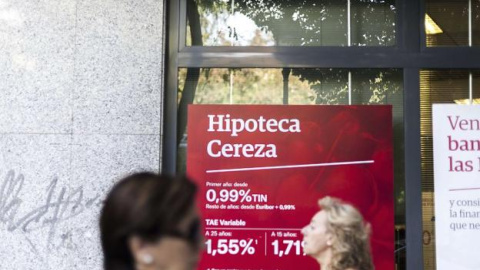 La banca reconoció a finales de octubre "cierta ralentización" en la firma de hipotecas - EFE La banca reconoció a finales de octubre "cierta ralentización" en la firma de hipotecas - EFE