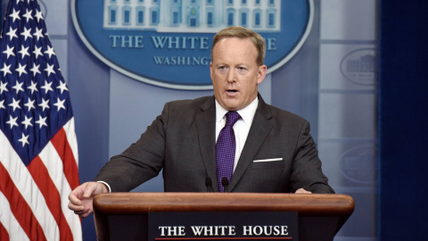 El exportavoz de Casa Blanca, Sean Spicer /AFP El exportavoz de Casa Blanca, Sean Spicer /AFP