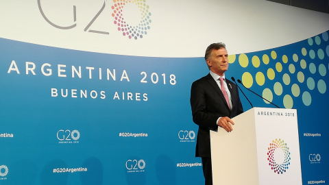 El presidente de Argentina, Mauricio Macri El presidente de Argentina, Mauricio Macri
