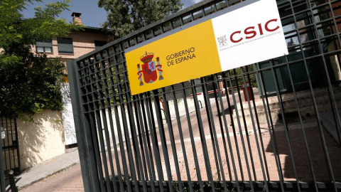 Entrada del Consejo Superior de Investigaciones Científicas (CSIC). EFE/Javier Lizón Entrada del Consejo Superior de Investigaciones Científicas (CSIC). EFE/Javier Lizón