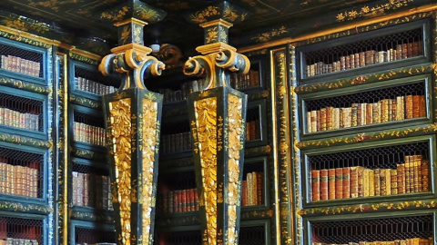 Biblioteca Joanina de la Universidad de Coimbra / Universidad de Coimbra Biblioteca Joanina de la Universidad de Coimbra / Universidad de Coimbra