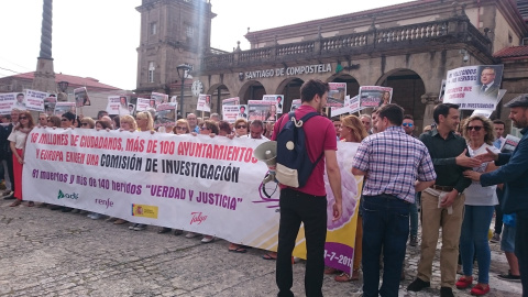 Manifestación de las víctimas del accidente de Alvia /EUROPA PRESS Manifestación de las víctimas del accidente de Alvia /EUROPA PRESS