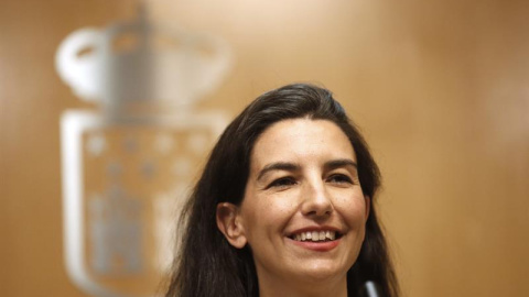 26/06/2019.- La candidata de Vox a la Presidencia de la Comunidad de Madrid, Rocío Monasterio, ha tendido este miércoles la mano a todos los partidos que pretendan llegar a un acuerdo de investidura durante el mes de julio en la región, durante una rue 26/06/2019.- La candidata de Vox a la Presidencia de la Comunidad de Madrid, Rocío Monasterio, ha tendido este miércoles la mano a todos los partidos que pretendan llegar a un acuerdo de investidura durante el mes de julio en la región, durante una rue