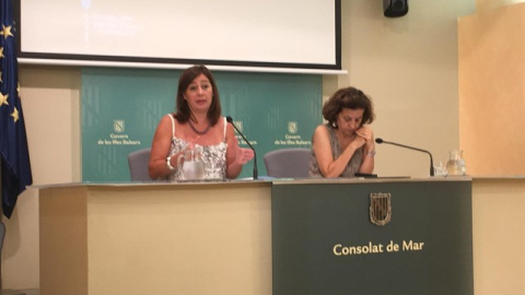La presidenta de Baleares, Francina Armengol, en rueda de prensa / EUROPA PRESS La presidenta de Baleares, Francina Armengol, en rueda de prensa / EUROPA PRESS