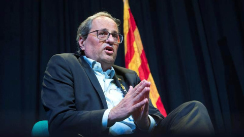 El presidente de la Generalitat, Quim Torra. (MARTA PÉREZ | EFE) El presidente de la Generalitat, Quim Torra. (MARTA PÉREZ | EFE)