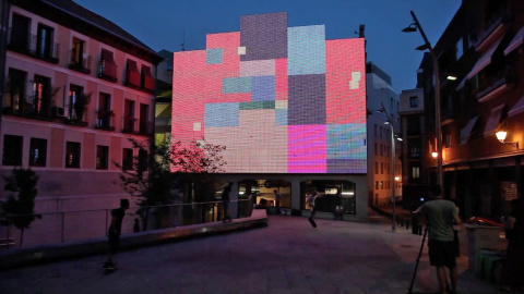 Fachada de la sede de Medialab Prado, innovador centro cultural madrileño desmantelado por el alcalde y su responsable de Cultura, Andrea Levy Fachada de la sede de Medialab Prado, innovador centro cultural madrileño desmantelado por el alcalde y su responsable de Cultura, Andrea Levy