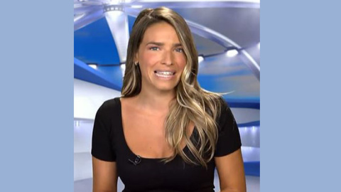 La presentadora de El Tiempo en Cuatro, Flora González La presentadora de El Tiempo en Cuatro, Flora González