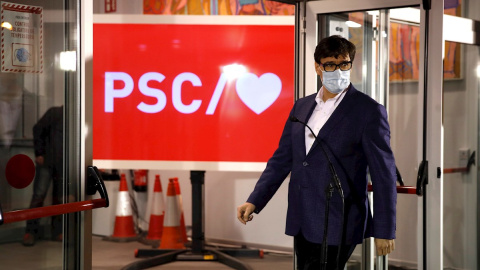 El candidato socialista al gobierno de Cataluña, Salvador Illa