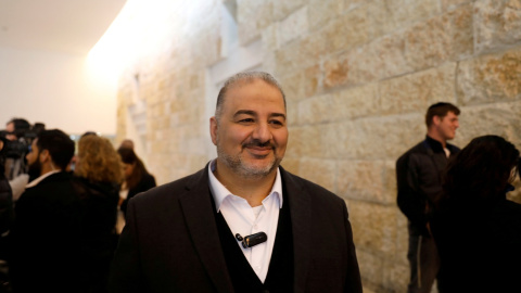 El islamista Mansour Abbas, en una imagen de archivo. El islamista Mansour Abbas, en una imagen de archivo.