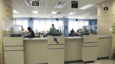 Oficina de la Agencia Tributaria. EUROPA PRESS Oficina de la Agencia Tributaria. EUROPA PRESS