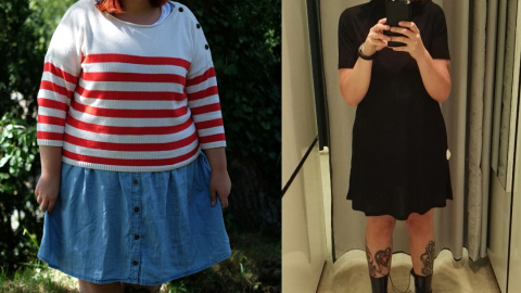 Entre estas dos fotografías de Mai Oltra median 51 kilos y un proceso de empoderamiento tan importante como su pérdida de peso. Entre estas dos fotografías de Mai Oltra median 51 kilos y un proceso de empoderamiento tan importante como su pérdida de peso.