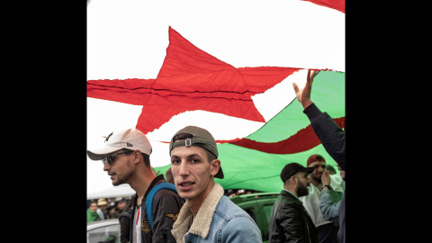 "El sistema debe caer", es uno de los lemas más recurrentes. Karim Toulieb