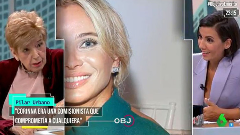 Imagen del programa 'El Objetivo' con Ana Pastor y Pilar Urbano. Imagen del programa 'El Objetivo' con Ana Pastor y Pilar Urbano.