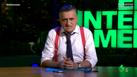El gran Wyoming en 'El Intermedio'. El gran Wyoming en 'El Intermedio'.