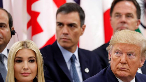 Pedro Sánchez, en la Cumbre del G20 en Osaka. / EFE Pedro Sánchez, en la Cumbre del G20 en Osaka. / EFE