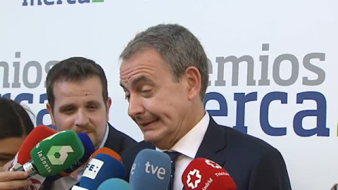 Zapatero sobre la querella de Vox: "no merece calificación" Zapatero sobre la querella de Vox: "no merece calificación"