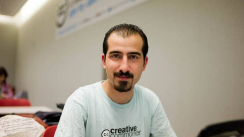Bassel Khartabil en una imagen de archivo de la página de Facebook The Syria Campaign Bassel Khartabil en una imagen de archivo de la página de Facebook The Syria Campaign