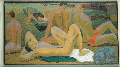 'Bathers by the Pond' 'Bathers by the Pond'