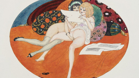 'La lecture (Les délassements d’Éros)' 'La lecture (Les délassements d’Éros)'