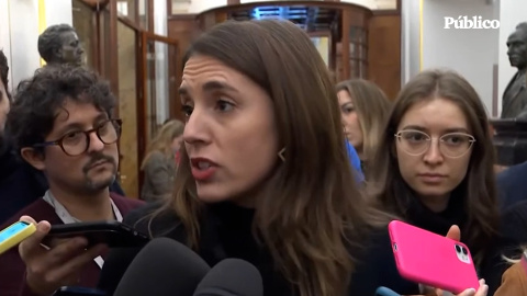 Unanimidad en la condena a los ataques machistas contra Irene Montero: "Ayer se traspasó una línea roja" Unanimidad en la condena a los ataques machistas contra Irene Montero: "Ayer se traspasó una línea roja"