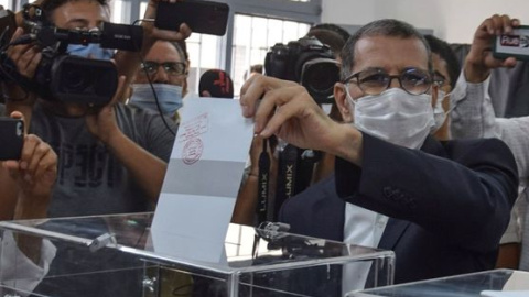 El presidente de Marruecos El presidente de Marruecos