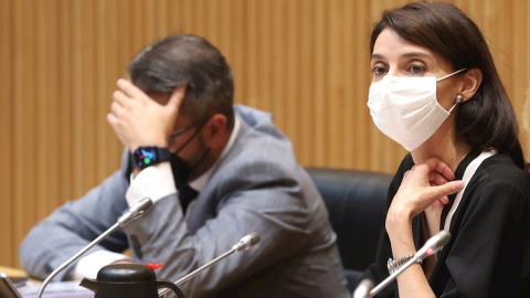La ministra de Justicia, Pilar Llop, comparece por primera vez en el Congreso para presentar la agenda de su departamento en medio de la crisis institucional abierta desde hace más de dos años y medio por la falta de acuerdo para renovar el Consejo Gene