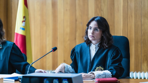 Verónica Echegui es la actriz protagonista de 'Justicia artificial'. Verónica Echegui es la actriz protagonista de 'Justicia artificial'.