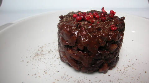 Dulces de arroz y chocolate Dulces de arroz y chocolate