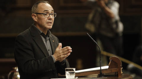 PLENO DEL CONGRESO DE LOS DIPUTADOS Joan Coscubiela durante un pleno en el Congreso el 8 de abril de 2014.- Eduardo Parra / Europa Press