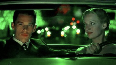 Escena de la película Gattaca Escena de la película Gattaca